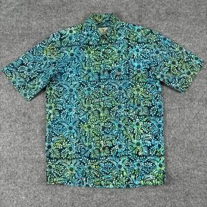 Artisan Outfitters Hawaiian Button Shirt Size Small Tie Dye